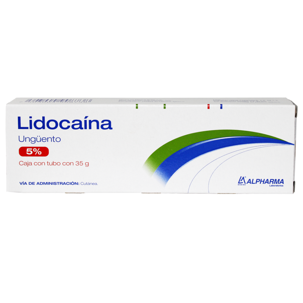 Lidocaína Ungüento 5 Tubo 35g MEDYMAS