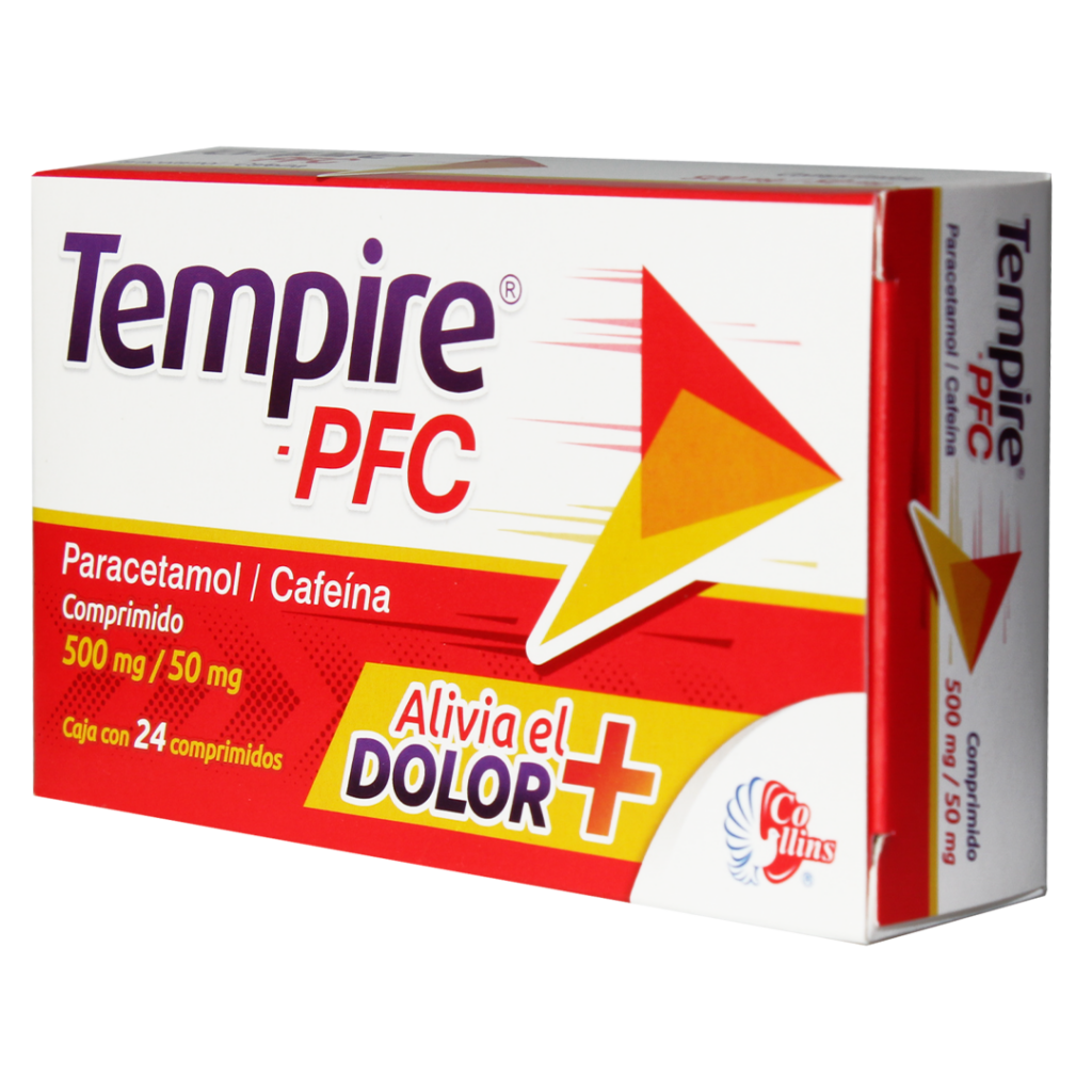 Tempire PFC (Paracetamol 500 mg Cafeína 50 mg) MEDYMAS